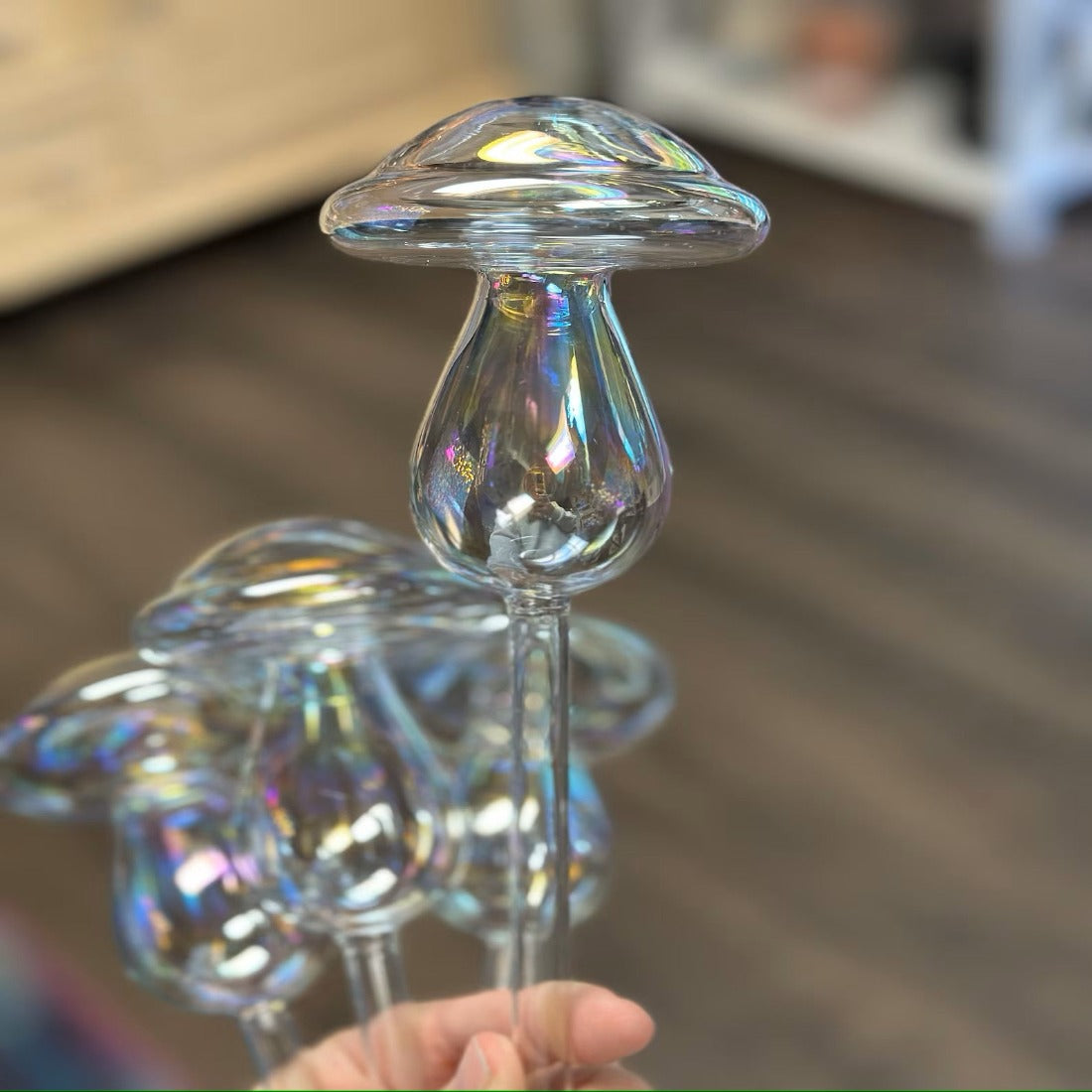 Mushroom Shape Self Watering Glass Bulb